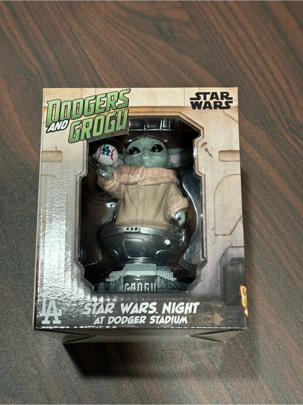 Dodgers x Star Wars - Grogu Bobblehead Figure